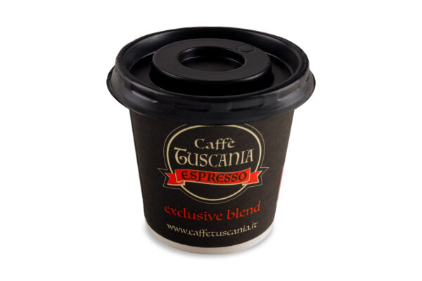 Bicchiere carta caffè - Caffè Tuscania - immagine 2